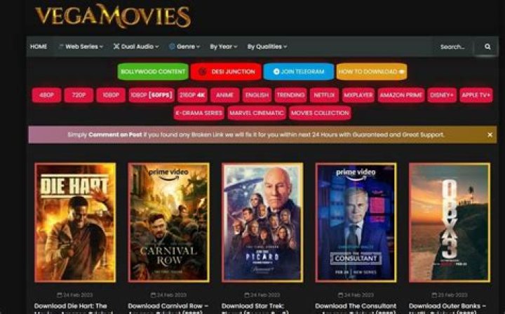Vegamovies: Your Guide to Movies & Streaming in 2024